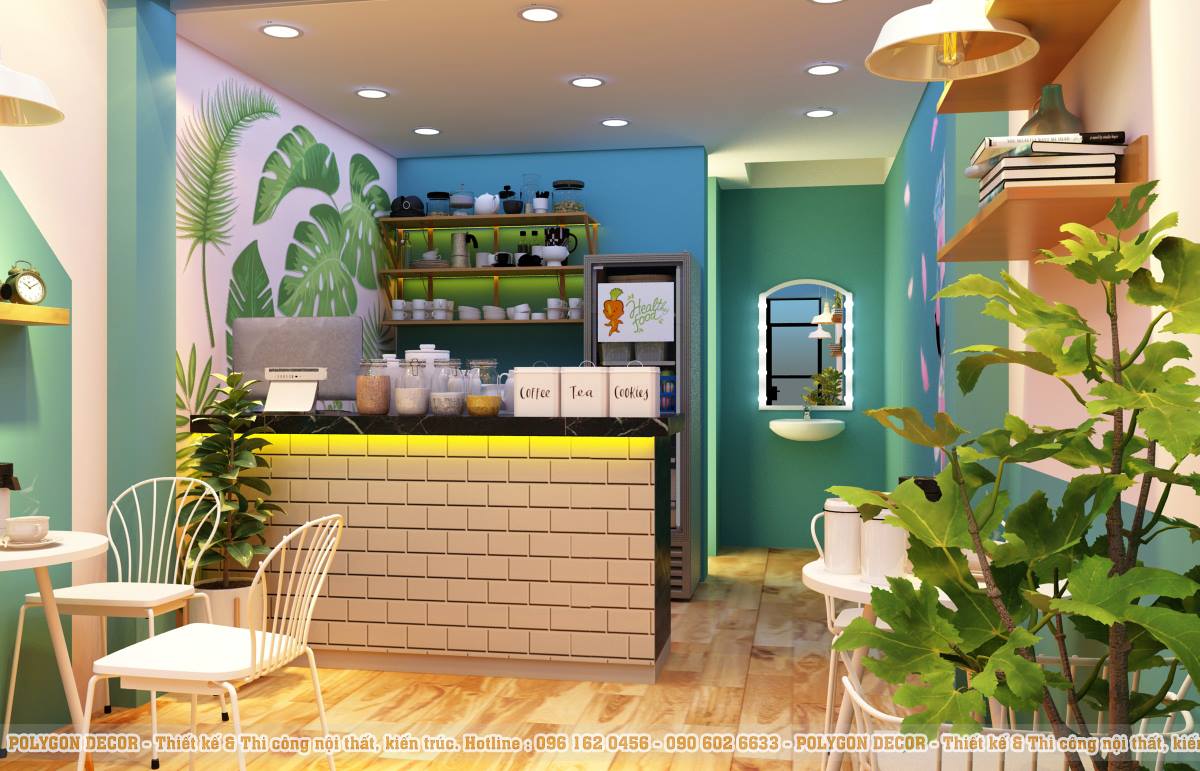 thiết kế nội thất Cafe tại Hải Dương ONE Coffee House - TP Hải Dương 5 1534933691