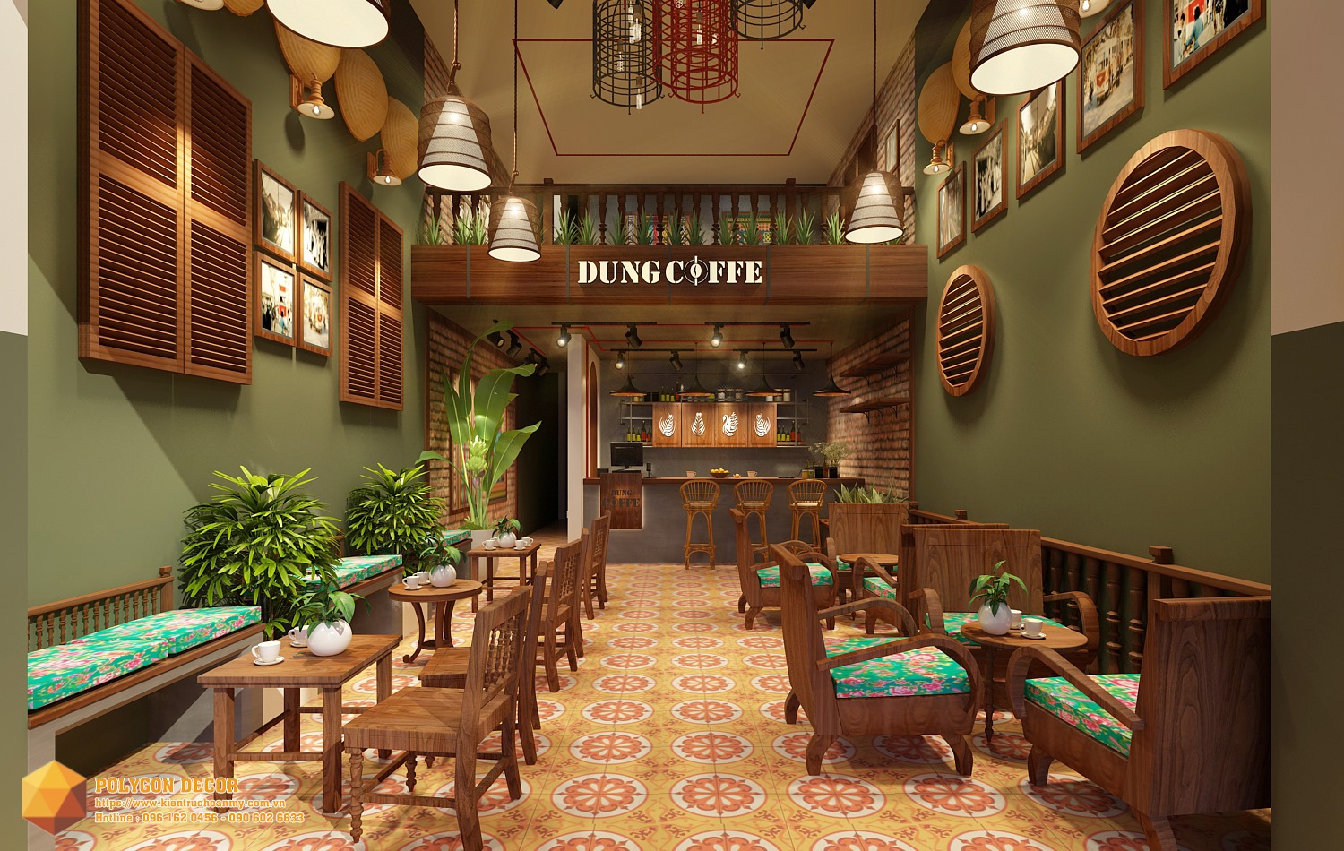 thiết kế nội thất Cafe tại Lào Cai CAFE DŨNG 1 1561950163