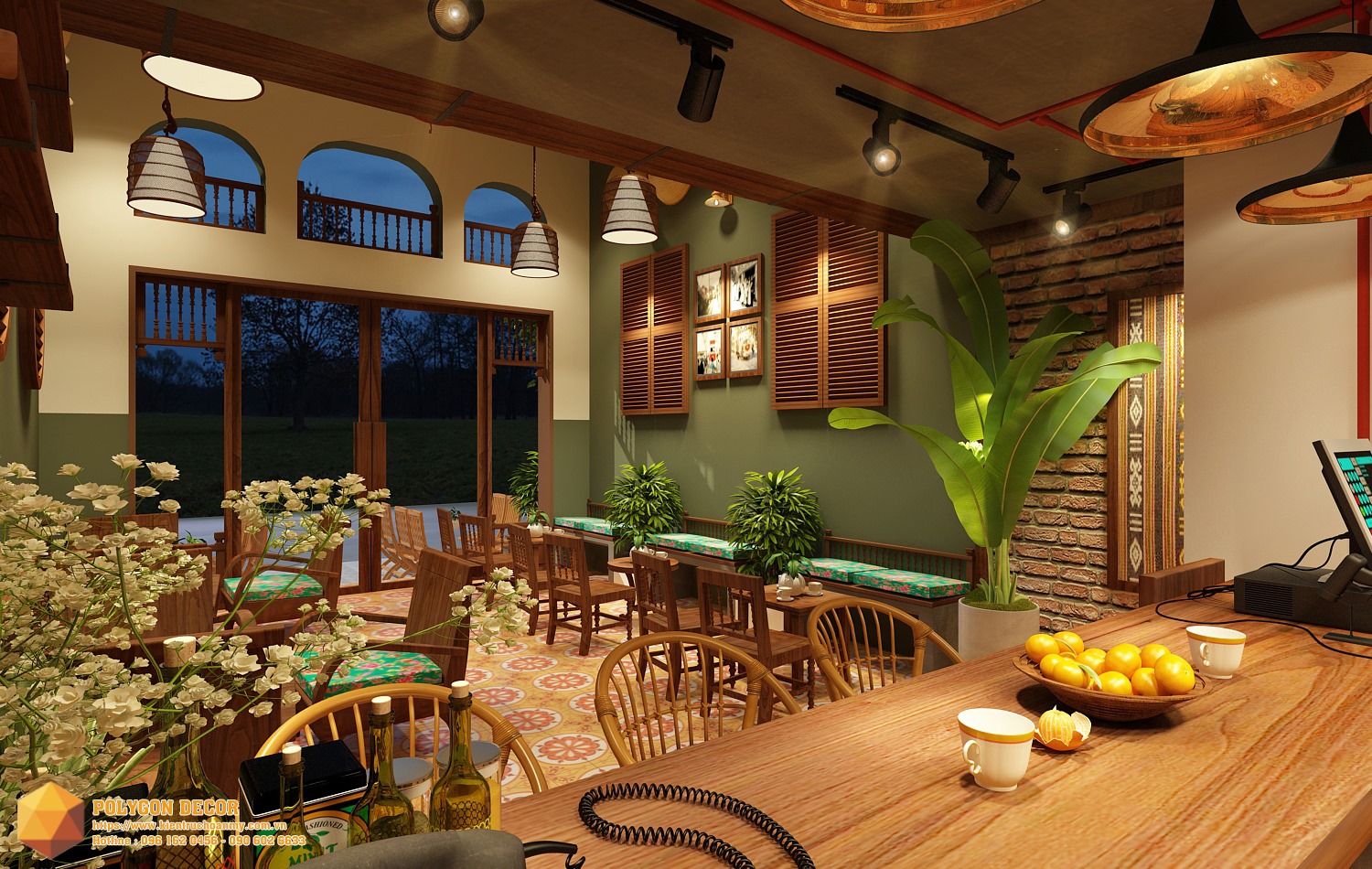 thiết kế nội thất Cafe tại Lào Cai CAFE DŨNG 5 1561950162