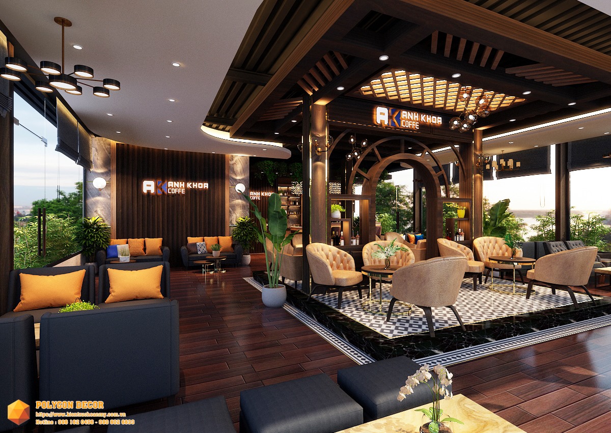 thiết kế nội thất Cafe tại Ninh Bình CAFE ANH KHOA 1 1561950069
