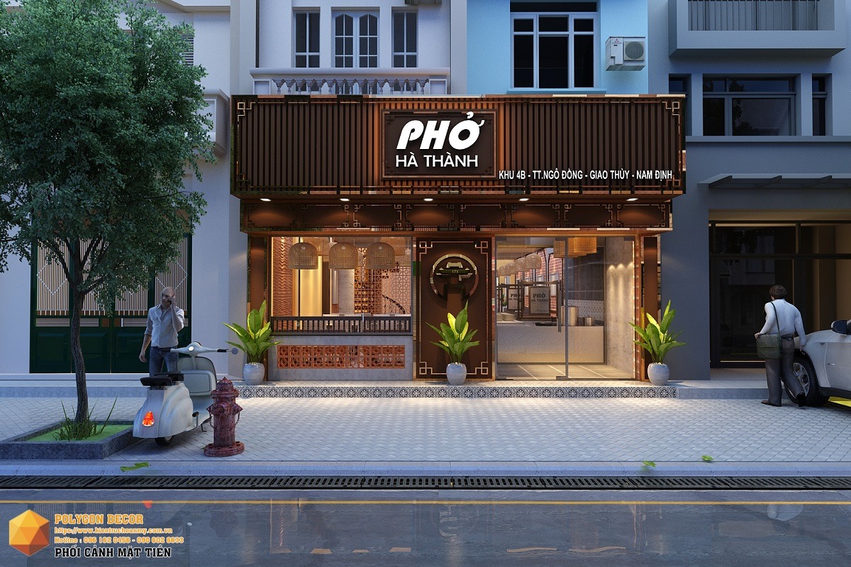 thiết kế nội thất Nhà Hàng tại Nam Định PHỞ HÀ THÀNH - NAM ĐỊNH 0 1561950278