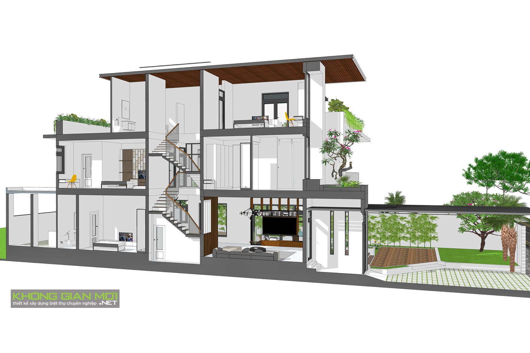 Concept dự án Biệt thự hiện đại Anh Khải- Nha Trang 4 1530692794