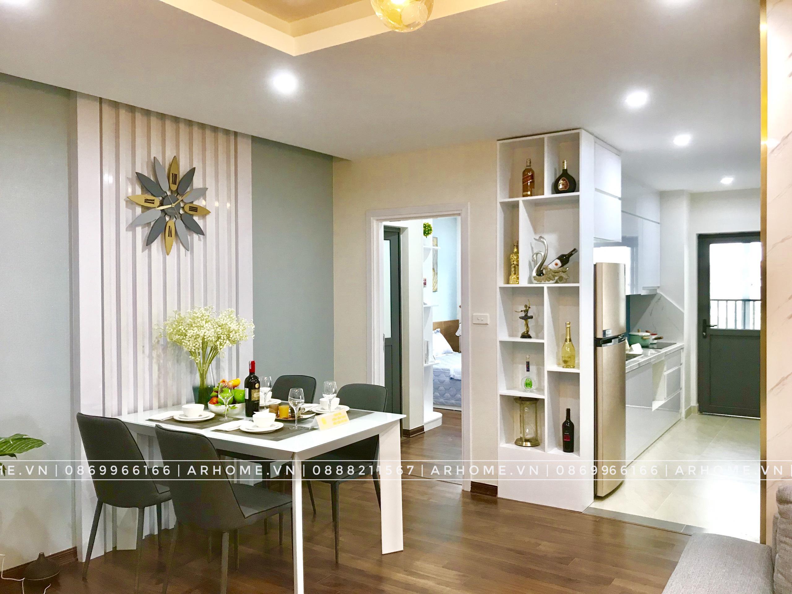 Thiết kế nội thất Chung Cư tại Hà Nội Đẹp xuất sắc với thực tế thi công nội thất căn hộ Tecco Complex 1595931538 0