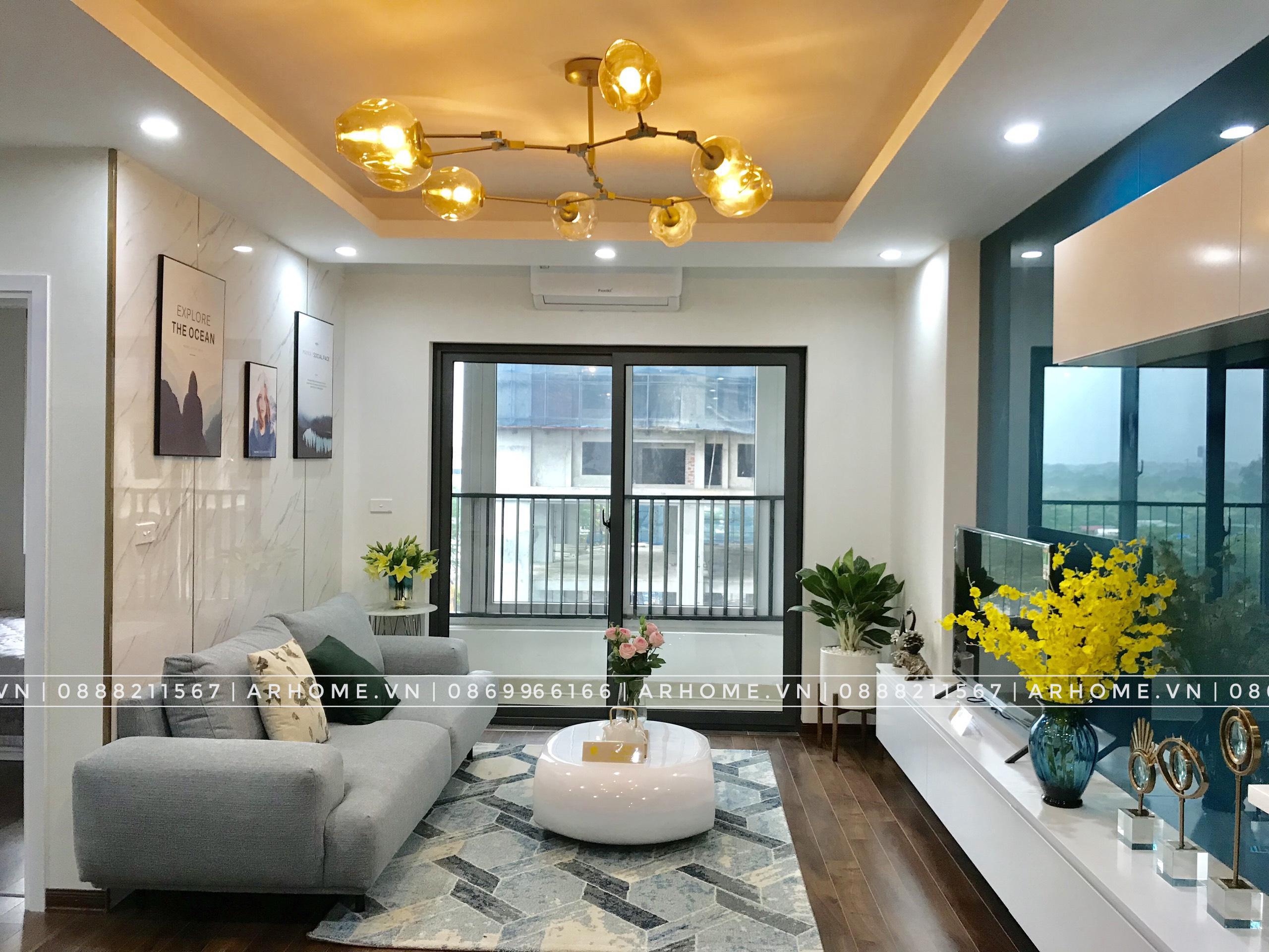 Thiết kế nội thất Chung Cư tại Hà Nội Đẹp xuất sắc với thực tế thi công nội thất căn hộ Tecco Complex 1595931538 2