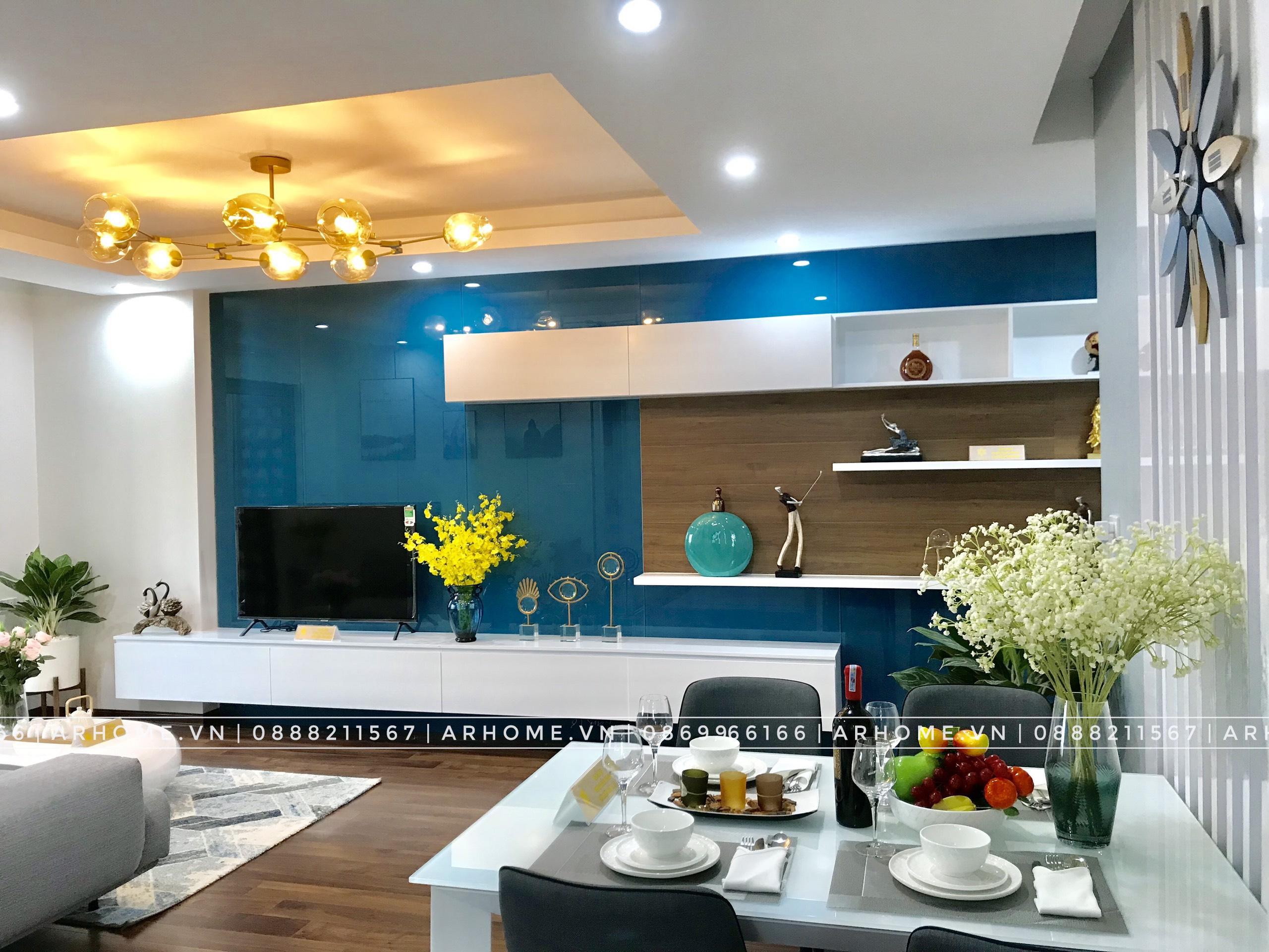 Thiết kế nội thất Chung Cư tại Hà Nội Đẹp xuất sắc với thực tế thi công nội thất căn hộ Tecco Complex 1595931538 3
