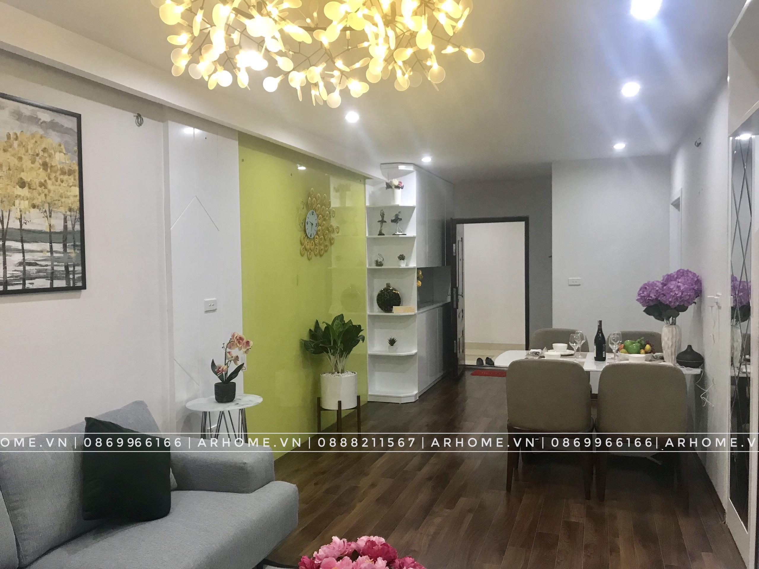 Thiết kế nội thất Chung Cư tại Hà Nội Đẹp xuất sắc với thực tế thi công nội thất căn hộ Tecco Complex 1595931538 4