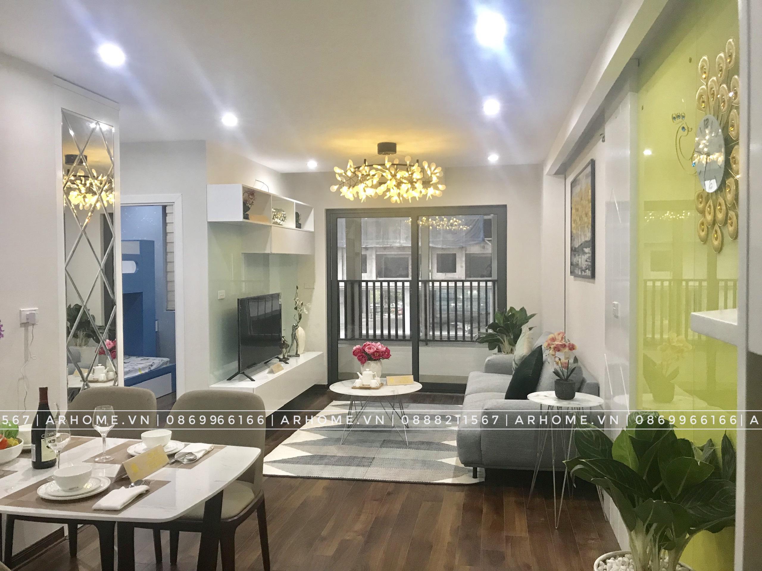 Thiết kế nội thất Chung Cư tại Hà Nội Đẹp xuất sắc với thực tế thi công nội thất căn hộ Tecco Complex 1595931538 5