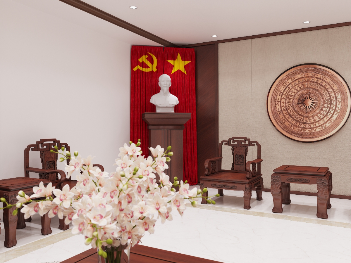 Thiết kế nội thất Công Trình Công Cộng tại Bắc Ninh CTY_NƯỚC_SẠCH 1637571780 3