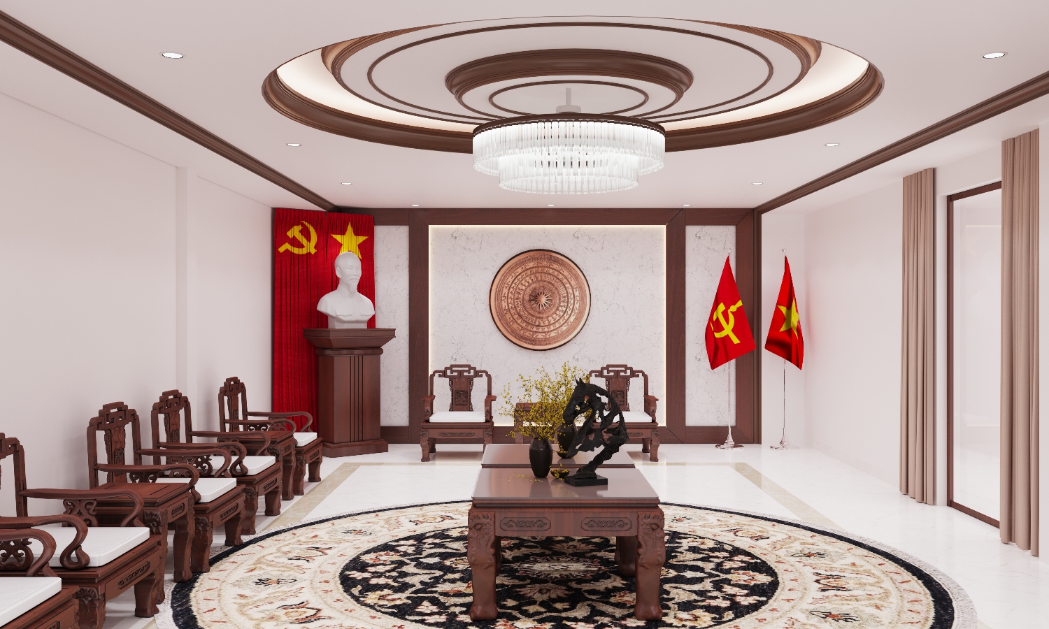 Thiết kế nội thất Công Trình Công Cộng tại Bắc Ninh CTY_NƯỚC_SẠCH 1637571780 4