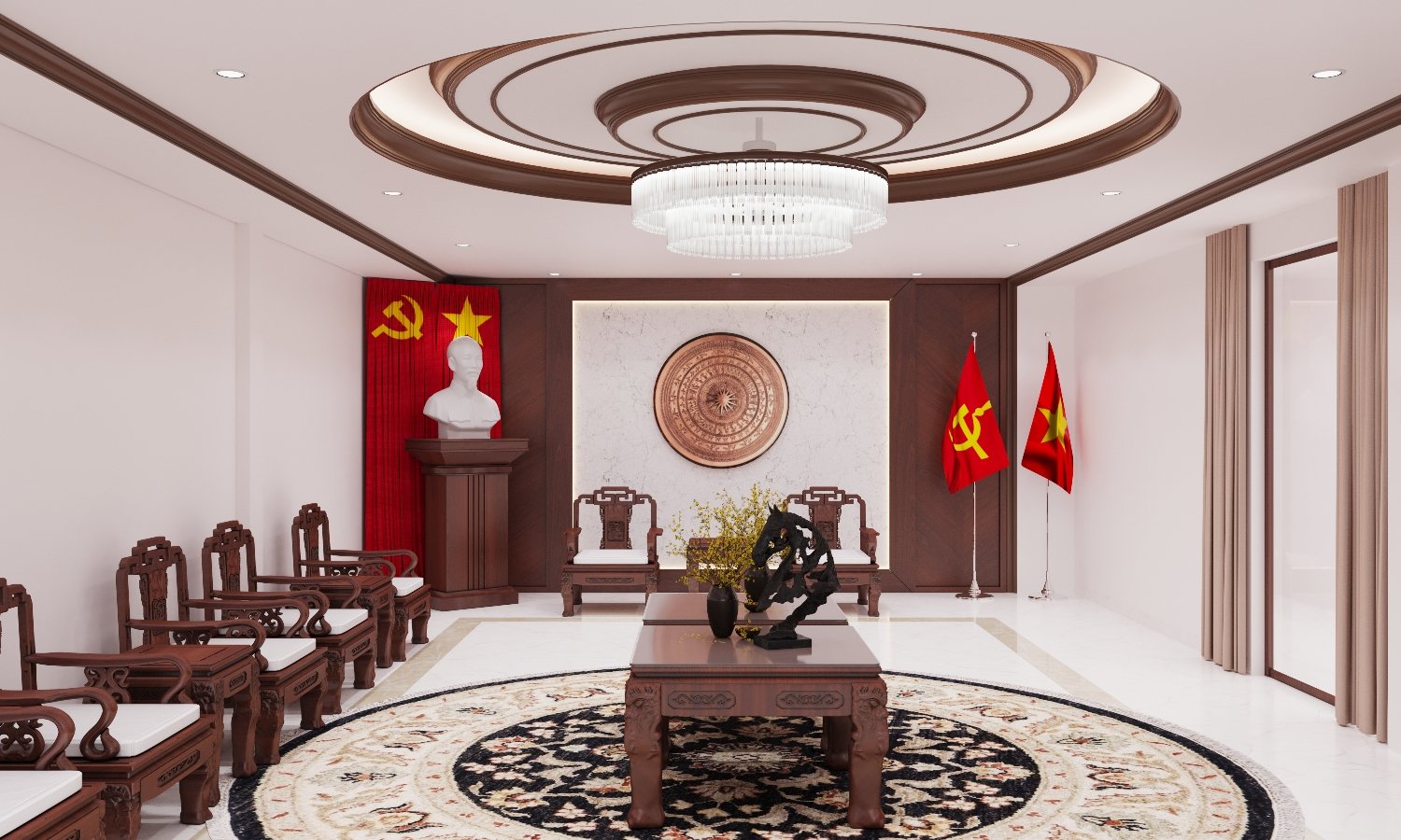 Thiết kế nội thất Công Trình Công Cộng tại Bắc Ninh CTY_NƯỚC_SẠCH 1637571780 5