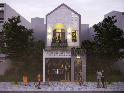 Thiết kế Nhà Mặt Phố tại Bình Thuận Luan's house - Phường Xuân An, Tp Phan Thiết