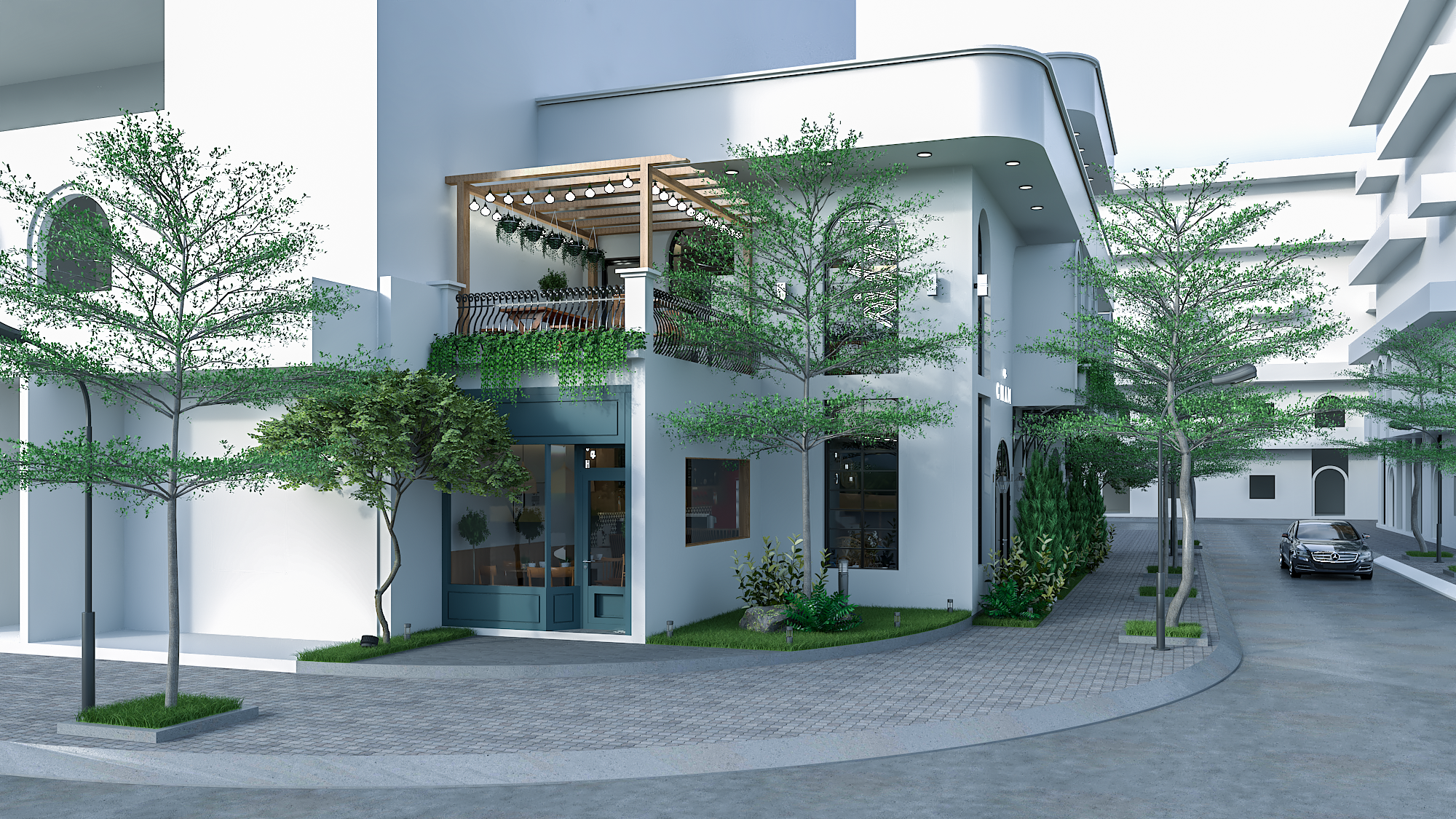 Thiết kế Cafe tại Đà Nẵng CHAN Coffee & Tea + House 1595855595 1