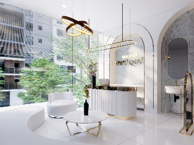 Thiết kế nội thất Nhà tại Đà Nẵng Nội thất Nha Khoa Phú Quý + Nhà ở + Căn hộ cho thuê