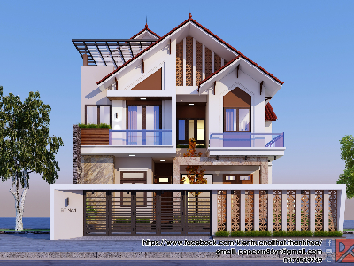 Thiết kế nội thất Biệt Thự tại Thanh Hóa Kiến trúc - Nội thất Biệt thự phố Hiện đại - Nông Cống - Thanh Hóa