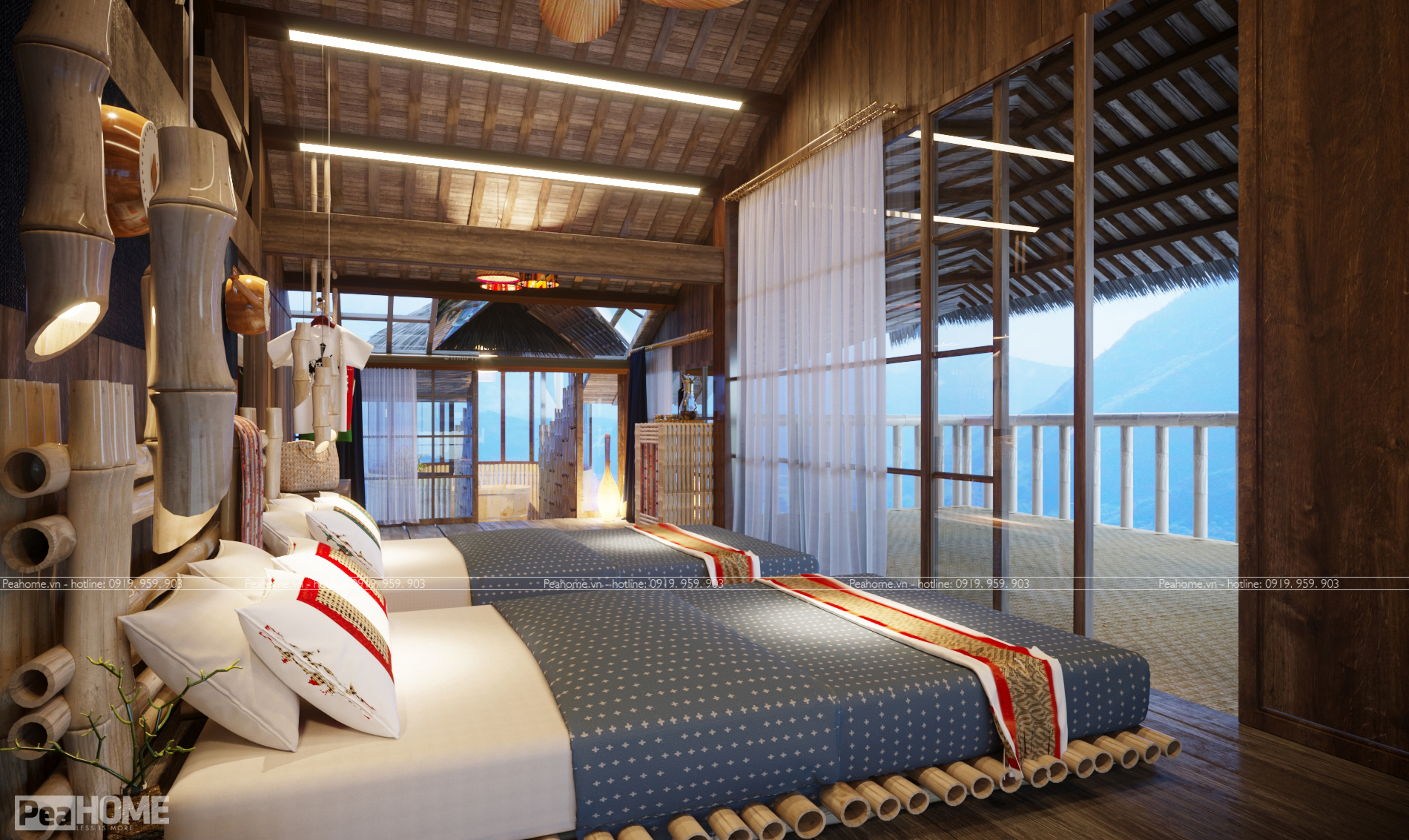 thiết kế nội thất Resort tại Lào Cai SAPA HOMESTAY RESORT 5 1562815032