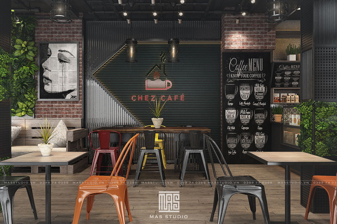 Thiết kế nội thất Cafe tại Hồ Chí Minh CHEZCAFE 1594020266 3