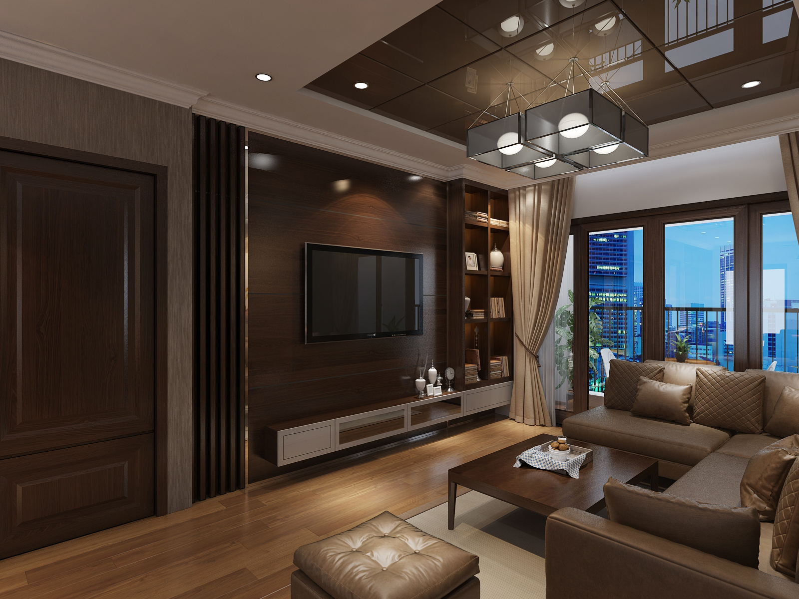 Thiết kế nội thất Chung Cư tại Hà Nội Thiết kế nội thất căn hộ chung cư Royal City - R108 1614415040 2
