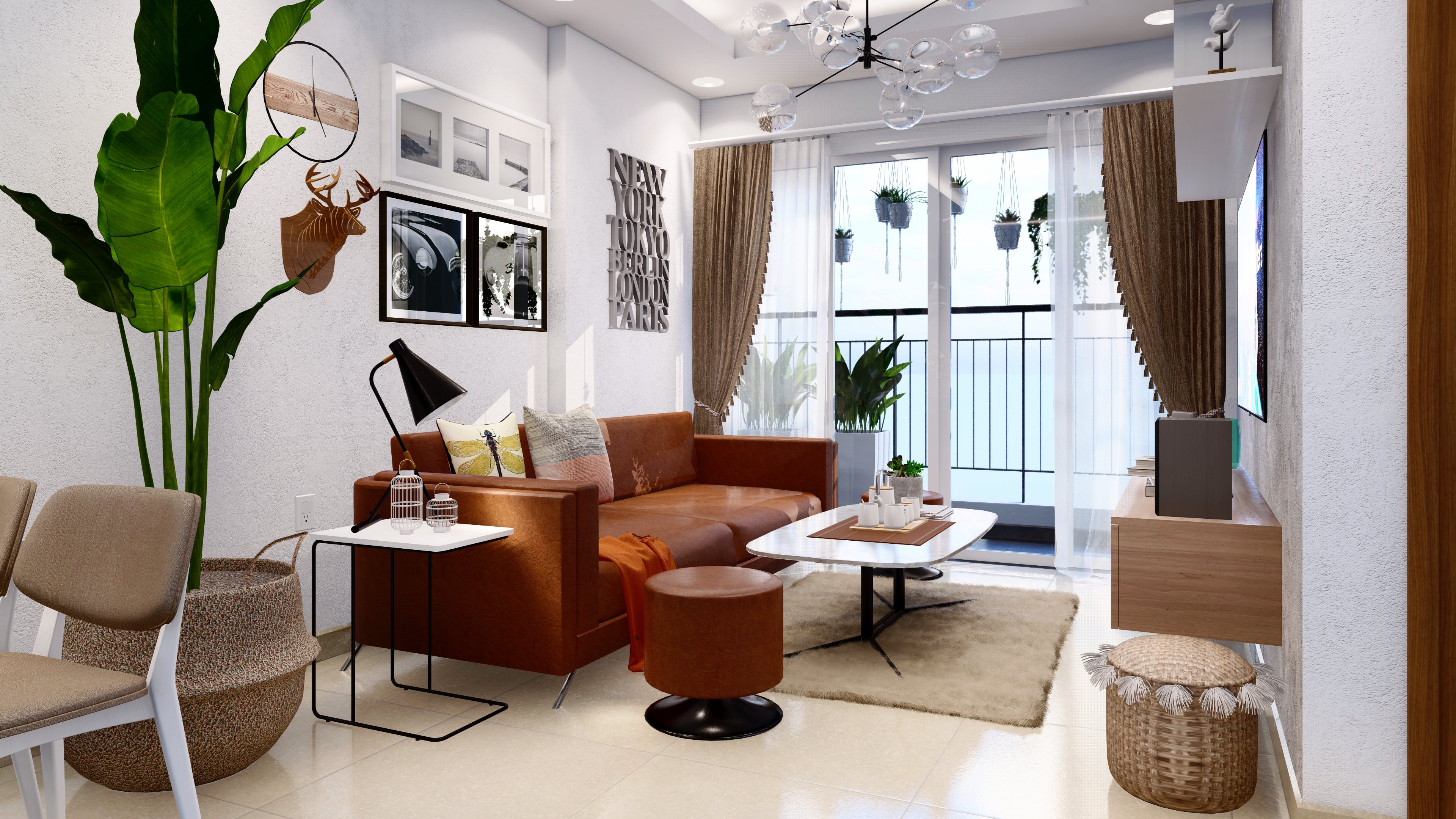 Thiết kế nội thất Chung Cư tại Hồ Chí Minh Mrs. Loan's apartment 1585274096 2