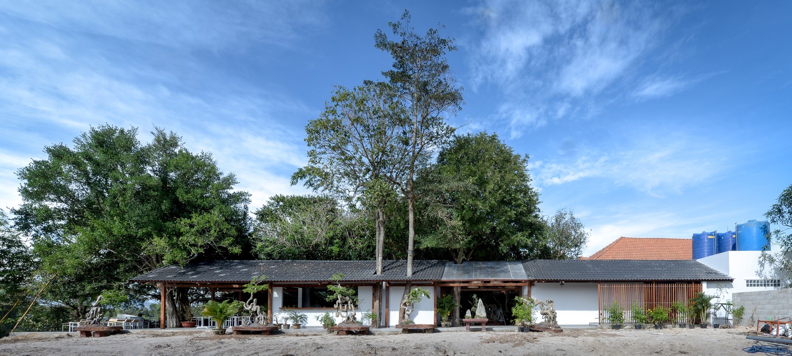 Thiết kế Ngoại Thất Cafe phong cách Hiện đại Phố Đá Cafe