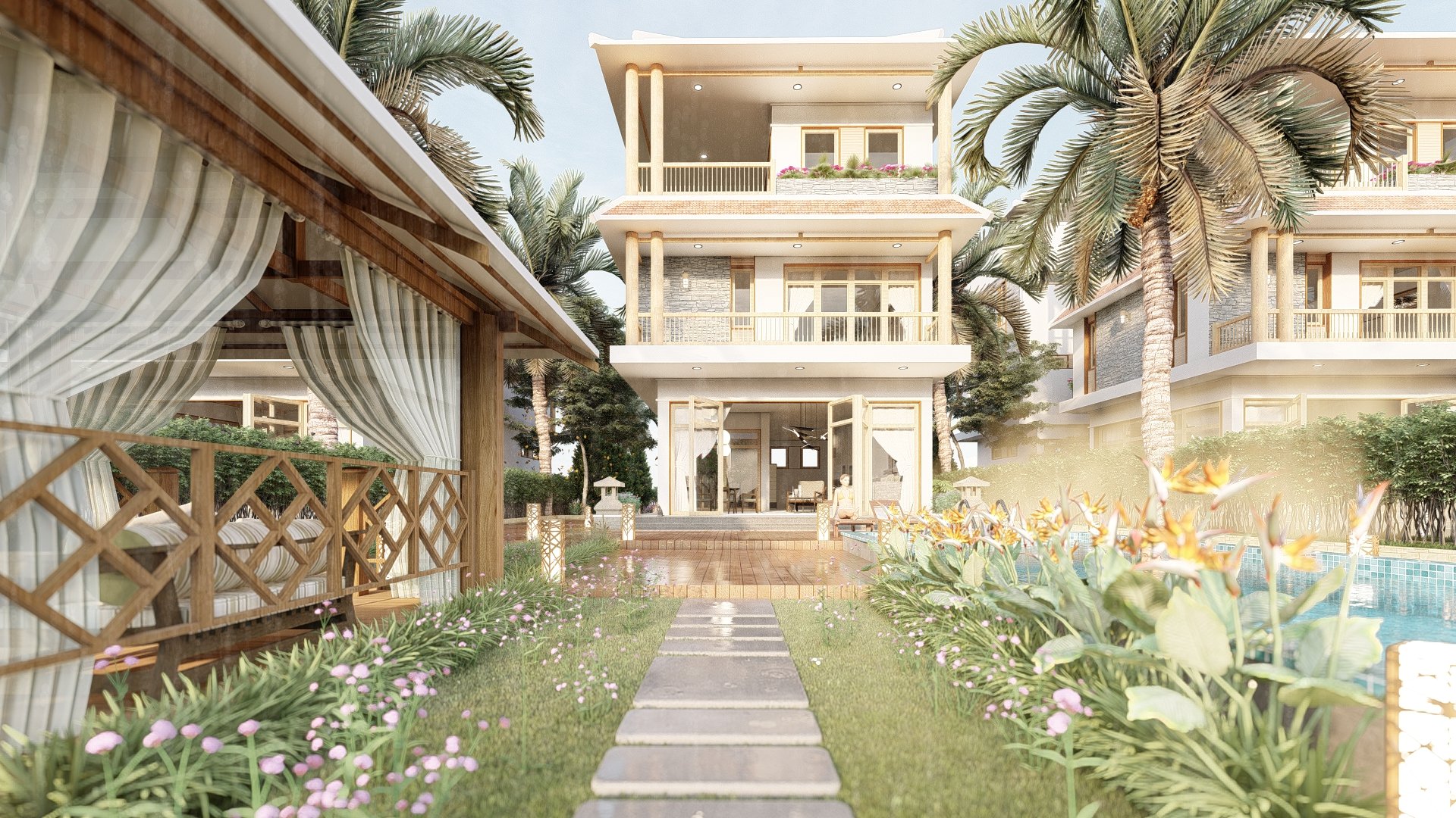 thiết kế Resort BIỆT THỰ NGHĨ DƯỠNG63