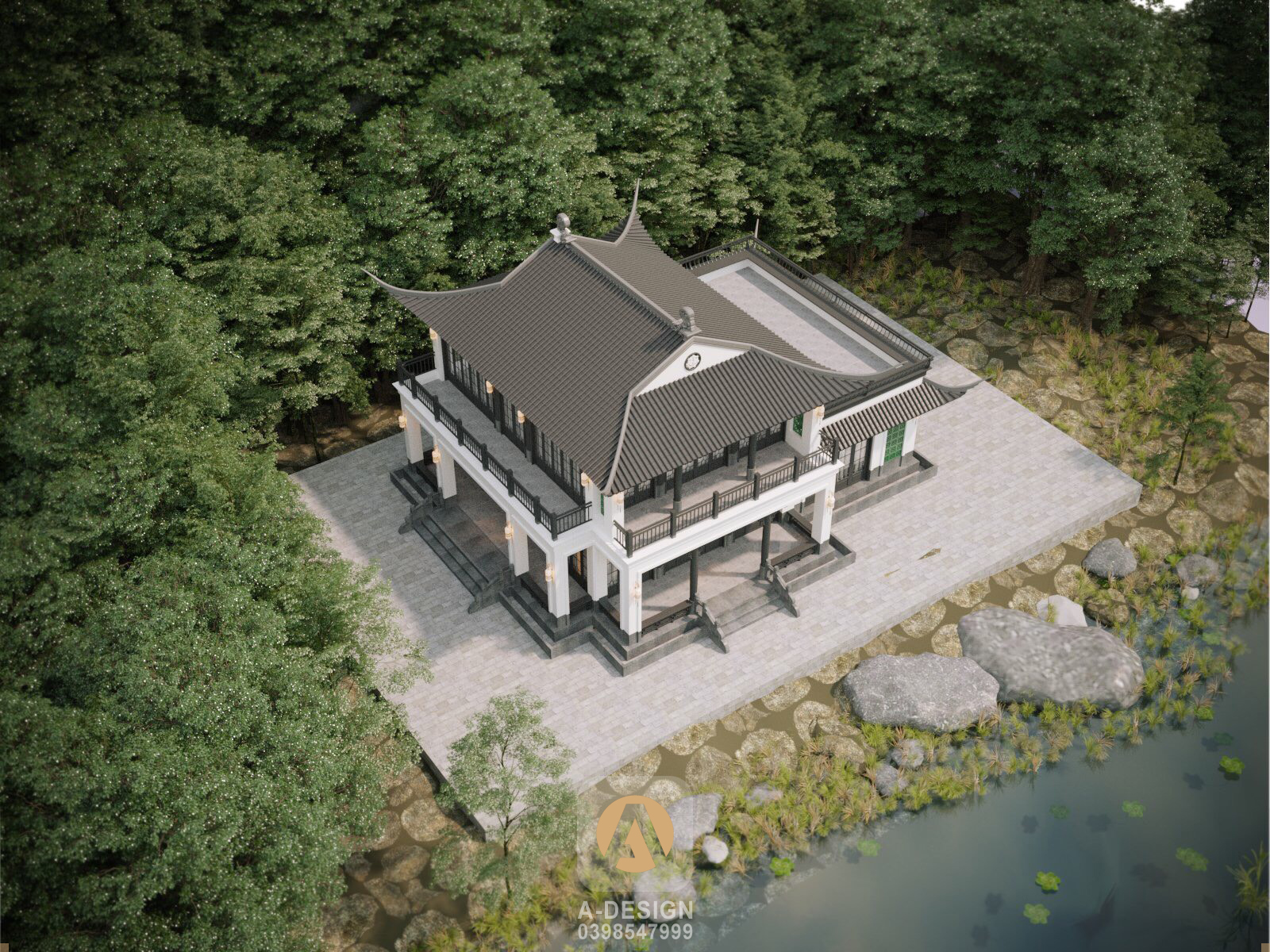 Thiết kế Biệt Thự tại Ninh Bình Villa Mr.Thinh - Ninh Bình 1642348700 3