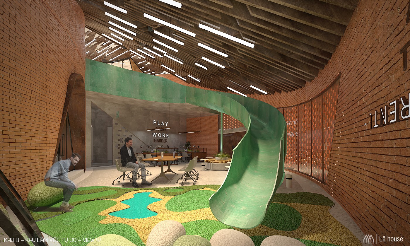 Chỗ WORKING có cầu tuột vậy vui