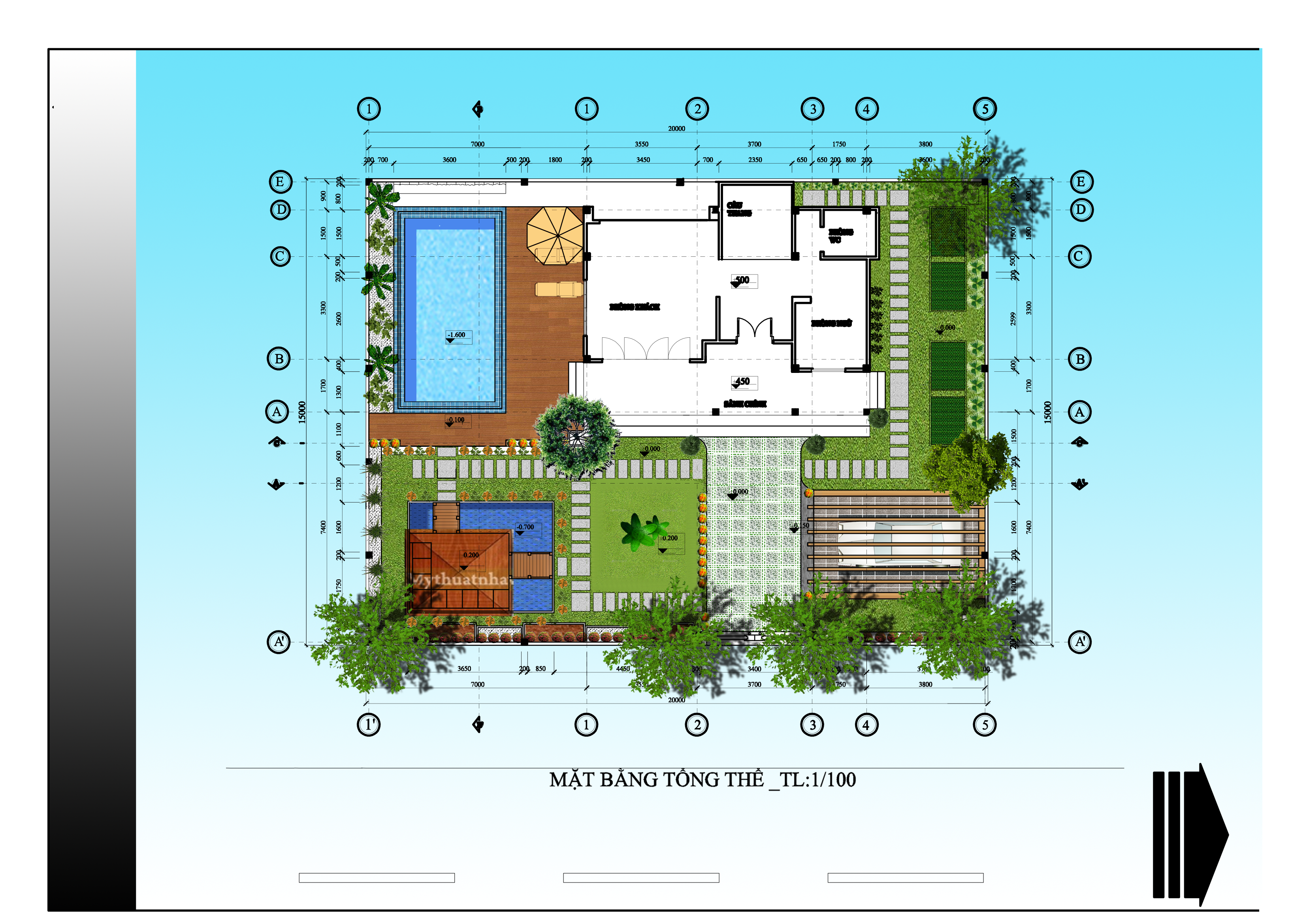 Thiết kế nội thất Đồ Án Kiến Trúc tại Đà Nẵng Đồ án thiết kế sân vườn 1633449861 3