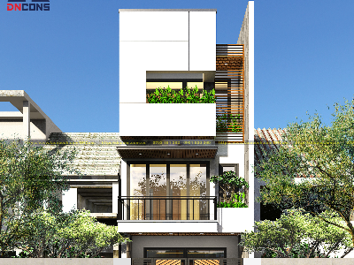 Thiết kế Nhà Mặt Phố tại Đà Nẵng Công trình nhà phố