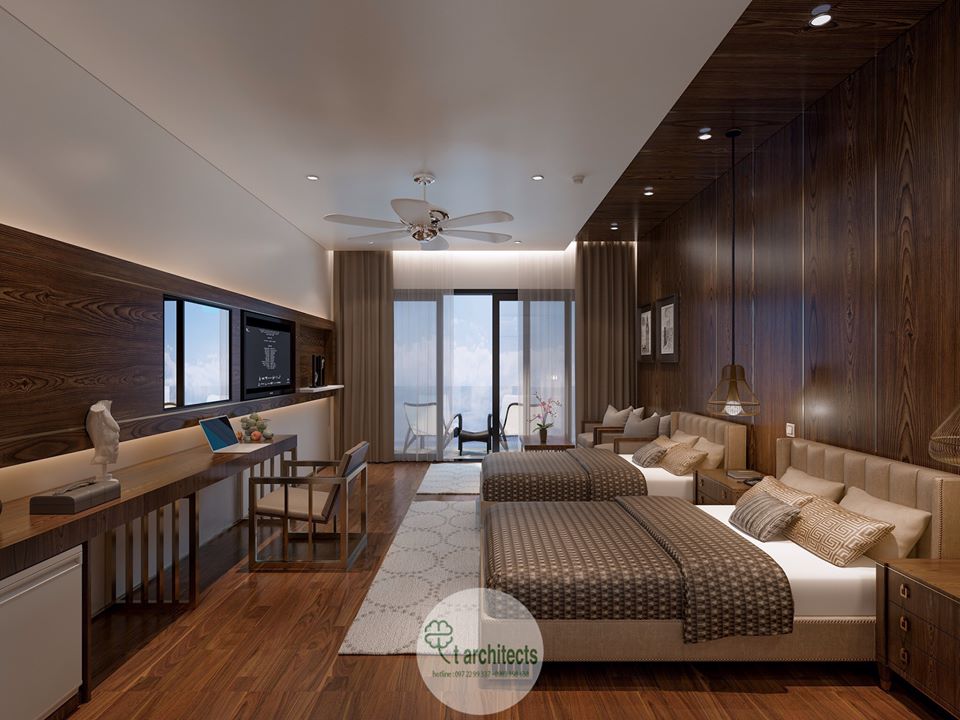 Thiết kế nội thất Khách Sạn tại Thanh Hóa Nội thất phòng mẫu khách sạn ven biển 1589763980 0