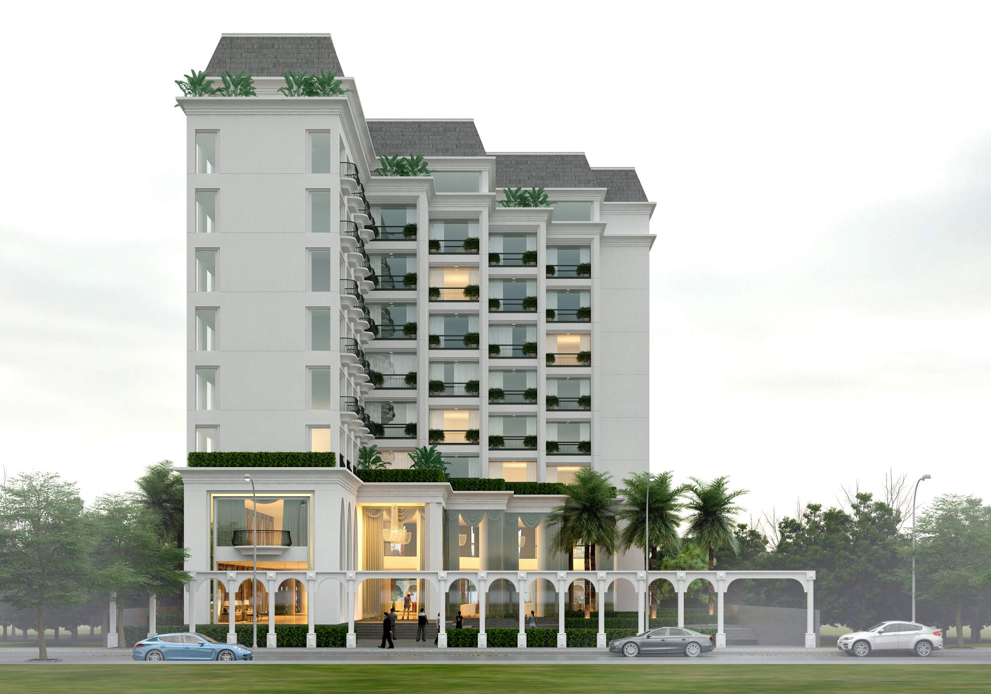 Thiết kế Khách Sạn tại Kiên Giang Trống Đồng Hotel 1596099971 5