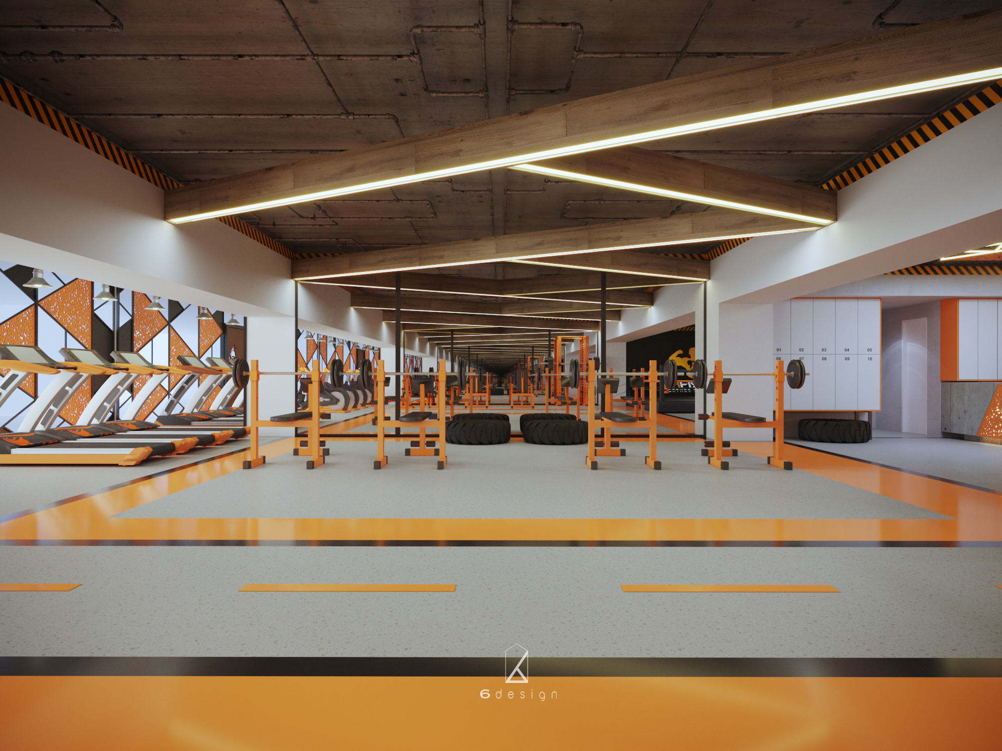 Thiết kế nội thất Công Trình Công Cộng tại Hà Nội Thiết kế phòng Gym hệ thống chuỗi 1593414826 1