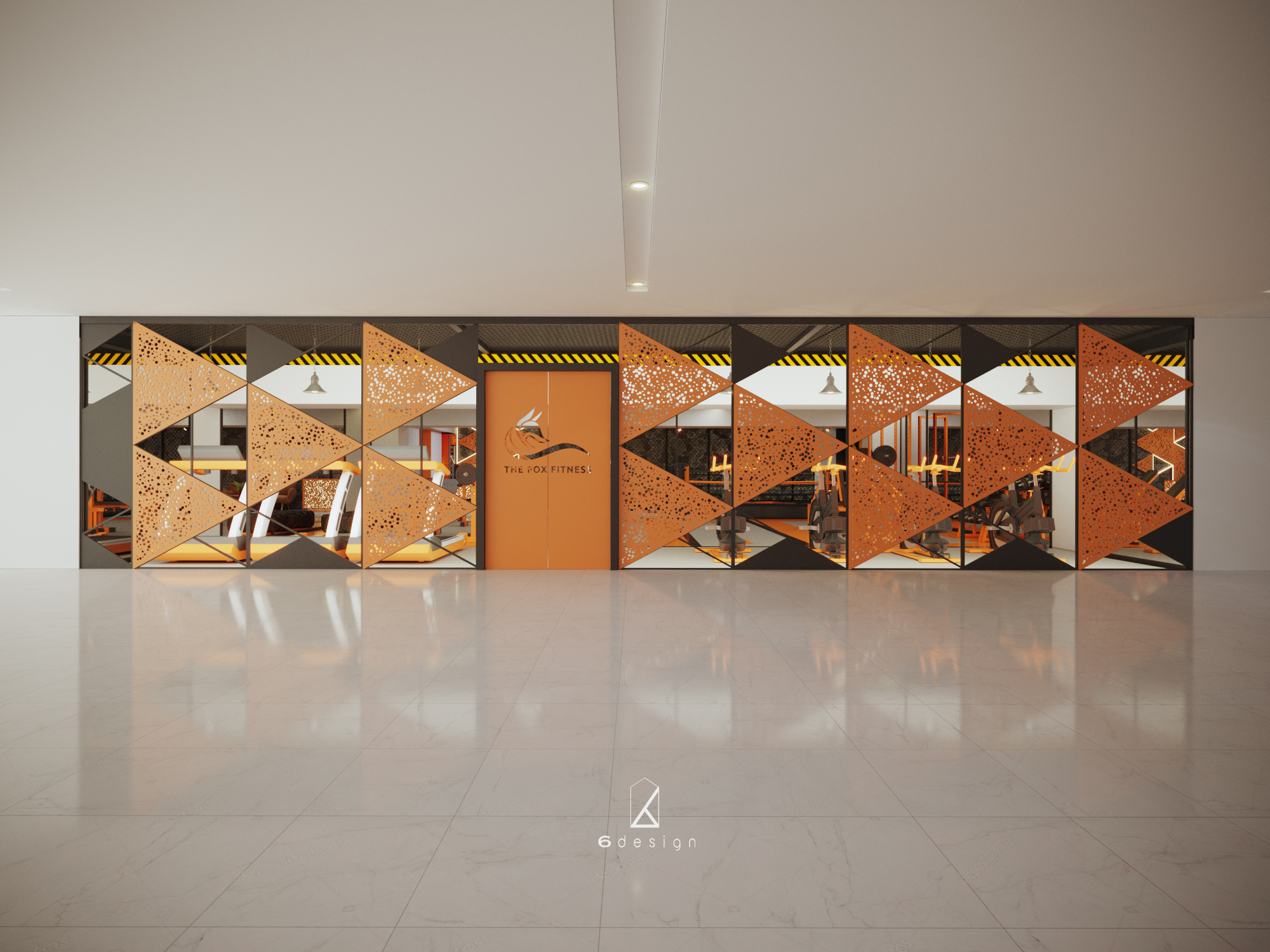 Thiết kế nội thất Công Trình Công Cộng tại Hà Nội Thiết kế phòng Gym hệ thống chuỗi 1593414826 3