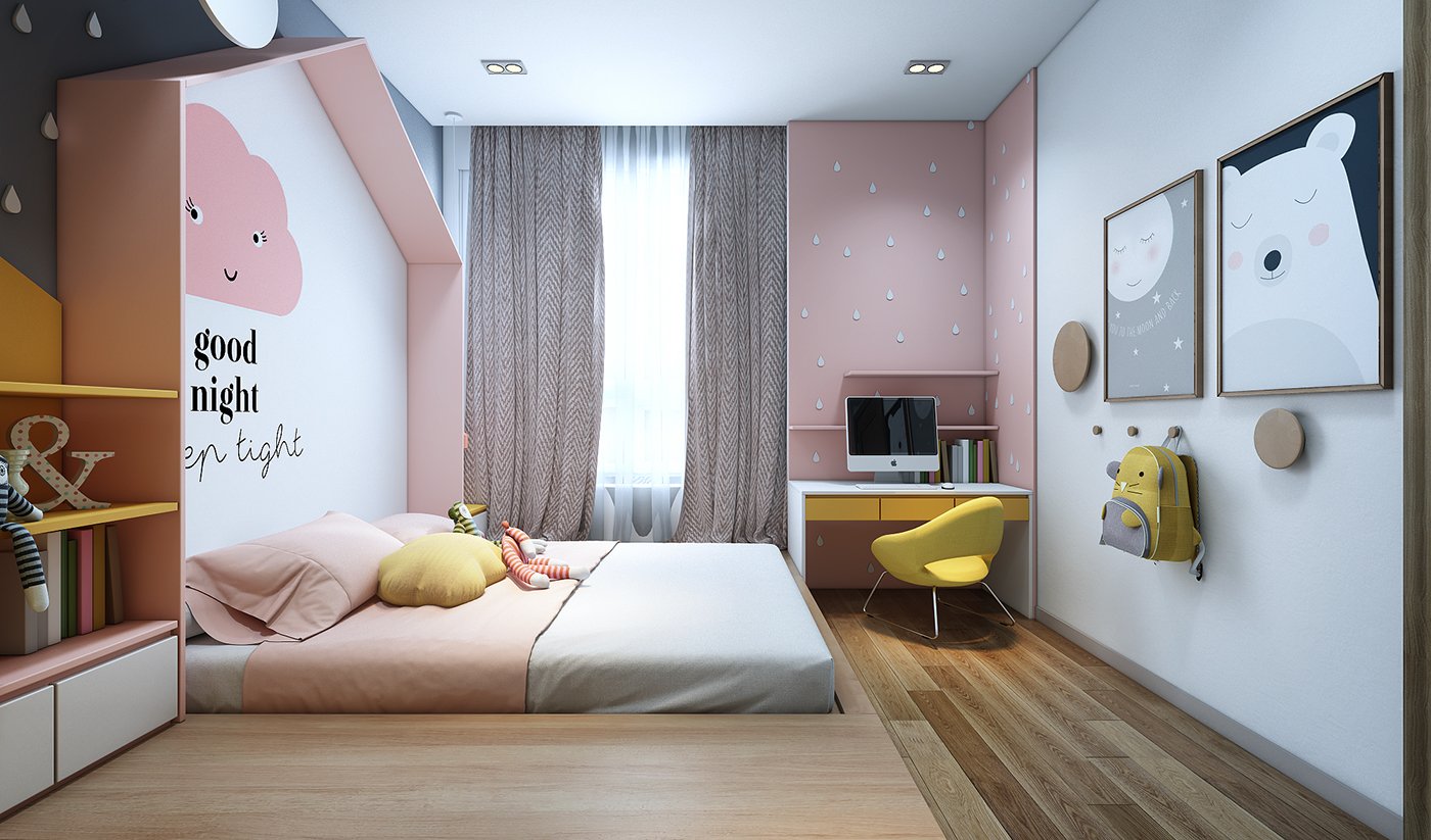 thiết kế nội thất chung cư tại Hồ Chí Minh SKY CANTER Apartment 5 1535526180