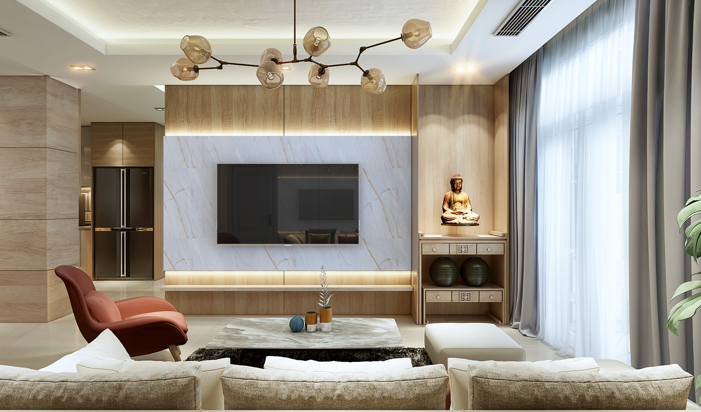 thiết kế nội thất chung cư tại Hồ Chí Minh SKY CANTER Apartment 7 1535526186
