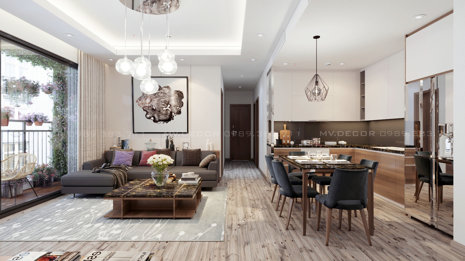 thiết kế nội thất chung cư tại Hà Nội chung cư dcapital 1 1550022668