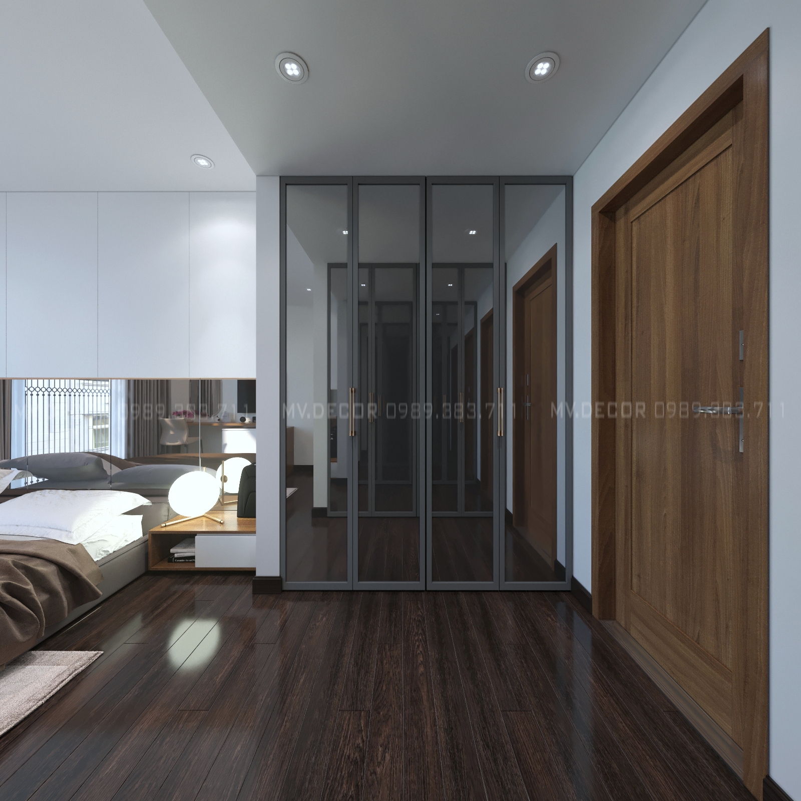 thiết kế nội thất chung cư tại Hà Nội duplex tân hoàng minh hoàng cầu 19 1550072057