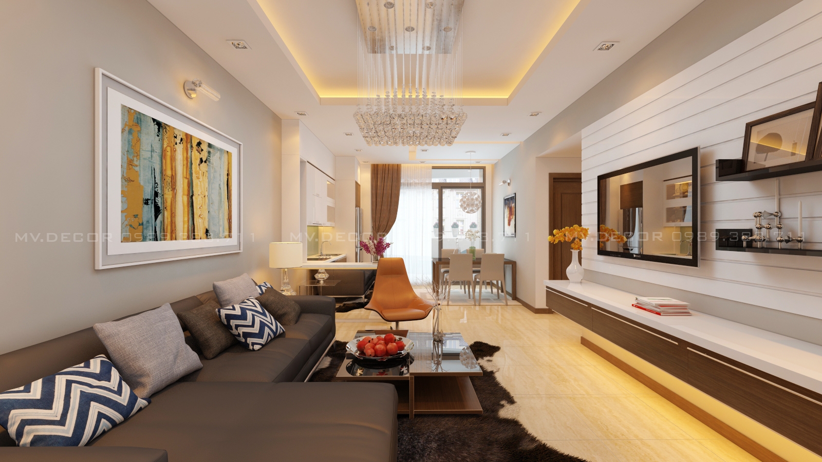 thiết kế nội thất chung cư tại Hà Nội nhà mẫu tràng an complex 4 1550071923