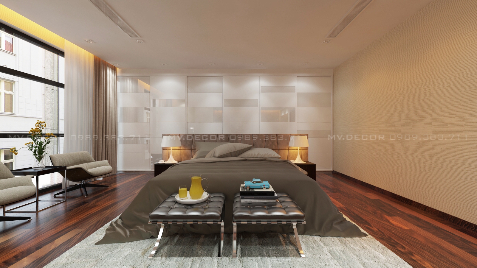 thiết kế nội thất chung cư tại Hà Nội penthouse golden palace 46 1549988648