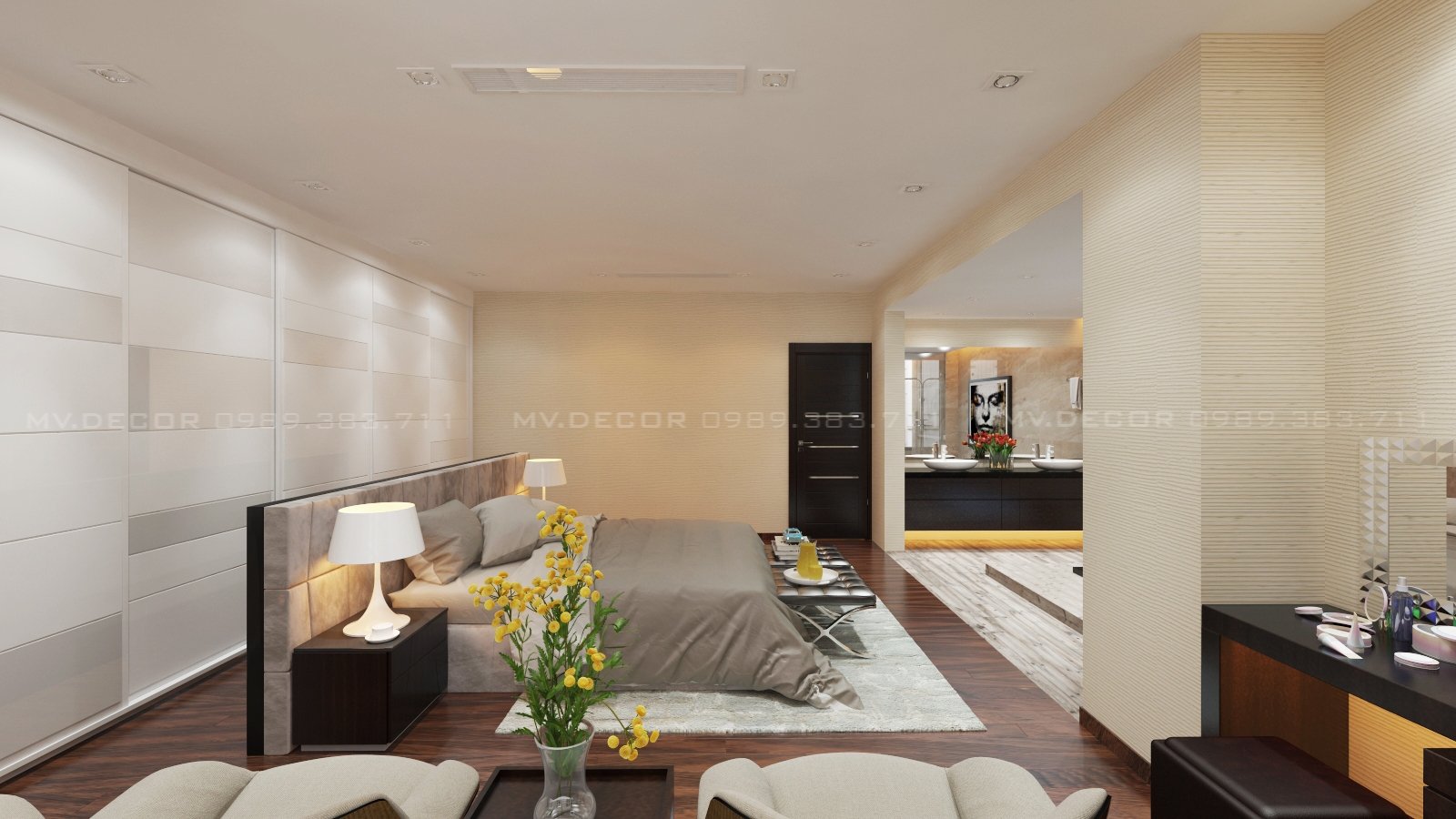 thiết kế nội thất chung cư tại Hà Nội penthouse golden palace 48 1549988650