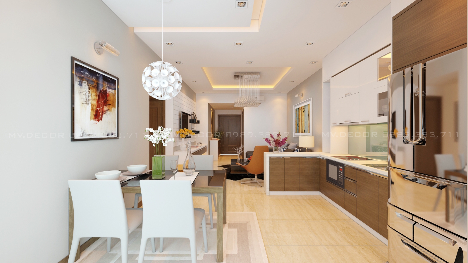 thiết kế nội thất chung cư tại Hà Nội nhà mẫu tràng an complex 5 1550071923