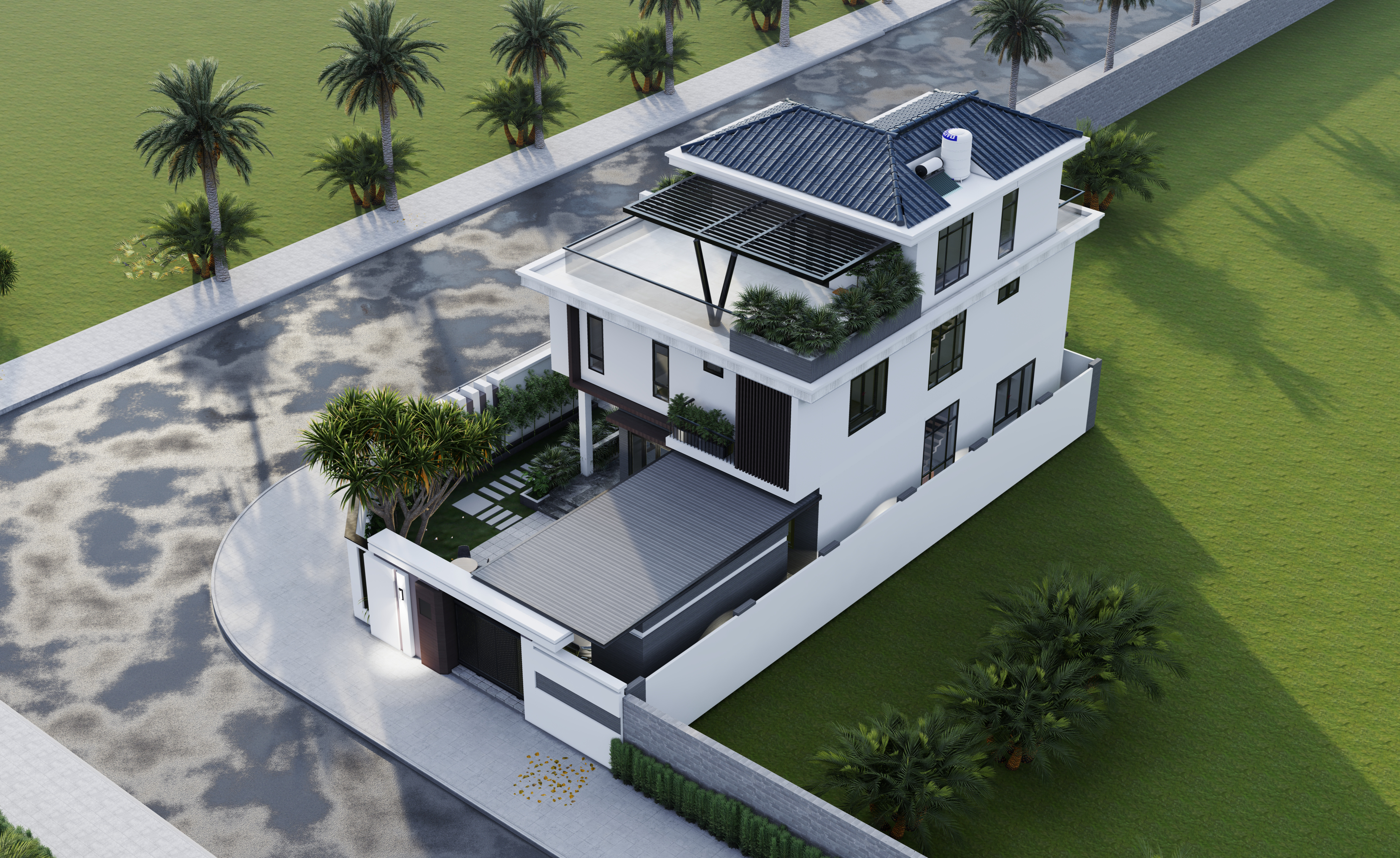 Thiết kế Biệt Thự tại Bình Dương Biệt Thự Thi_HouseTDM 1645182599 3