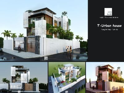 Thiết kế Biệt Thự tại Bình Dương T - Urban house