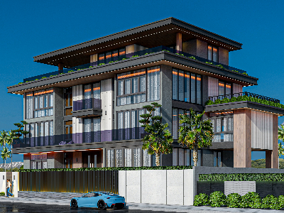 Thiết kế Biệt Thự tại Hồ Chí Minh Biệt Thự Q2