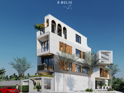 Thiết kế Nhà Mặt Phố tại Bình Dương D_HOUSE