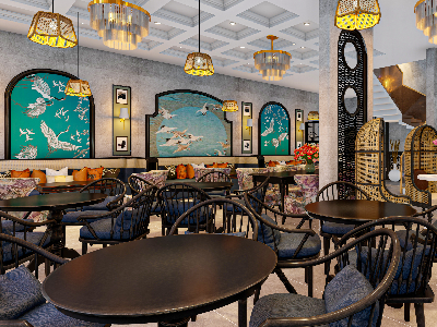 Thiết kế nội thất Cafe tại Cần Thơ CF Indochine_CanTho