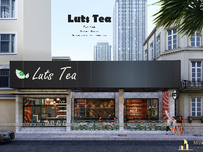 Thiết kế nội thất Cafe tại Hồ Chí Minh Luts Tea