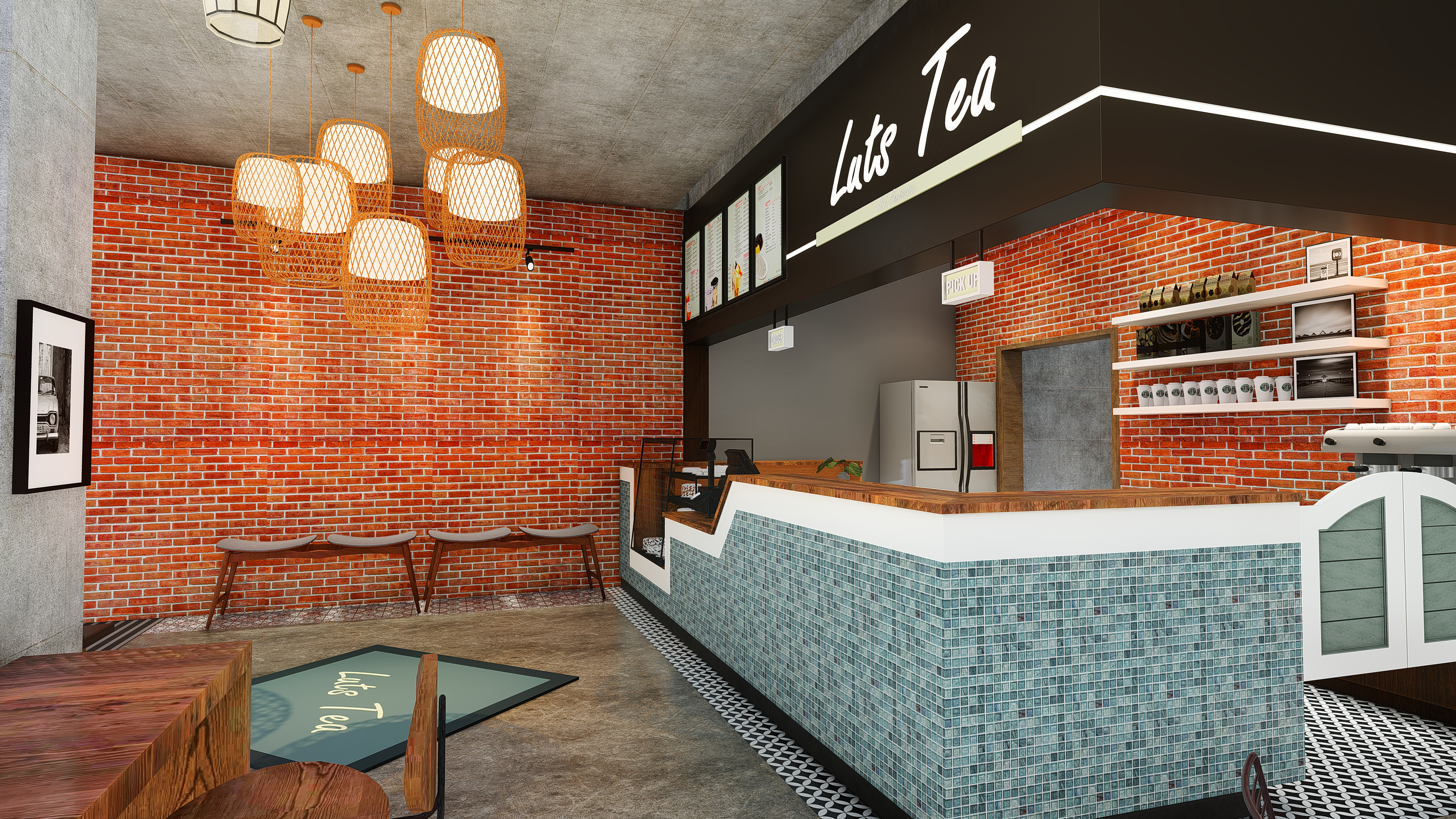 Thiết kế nội thất Cafe tại Hồ Chí Minh Luts Tea 1581502798 6