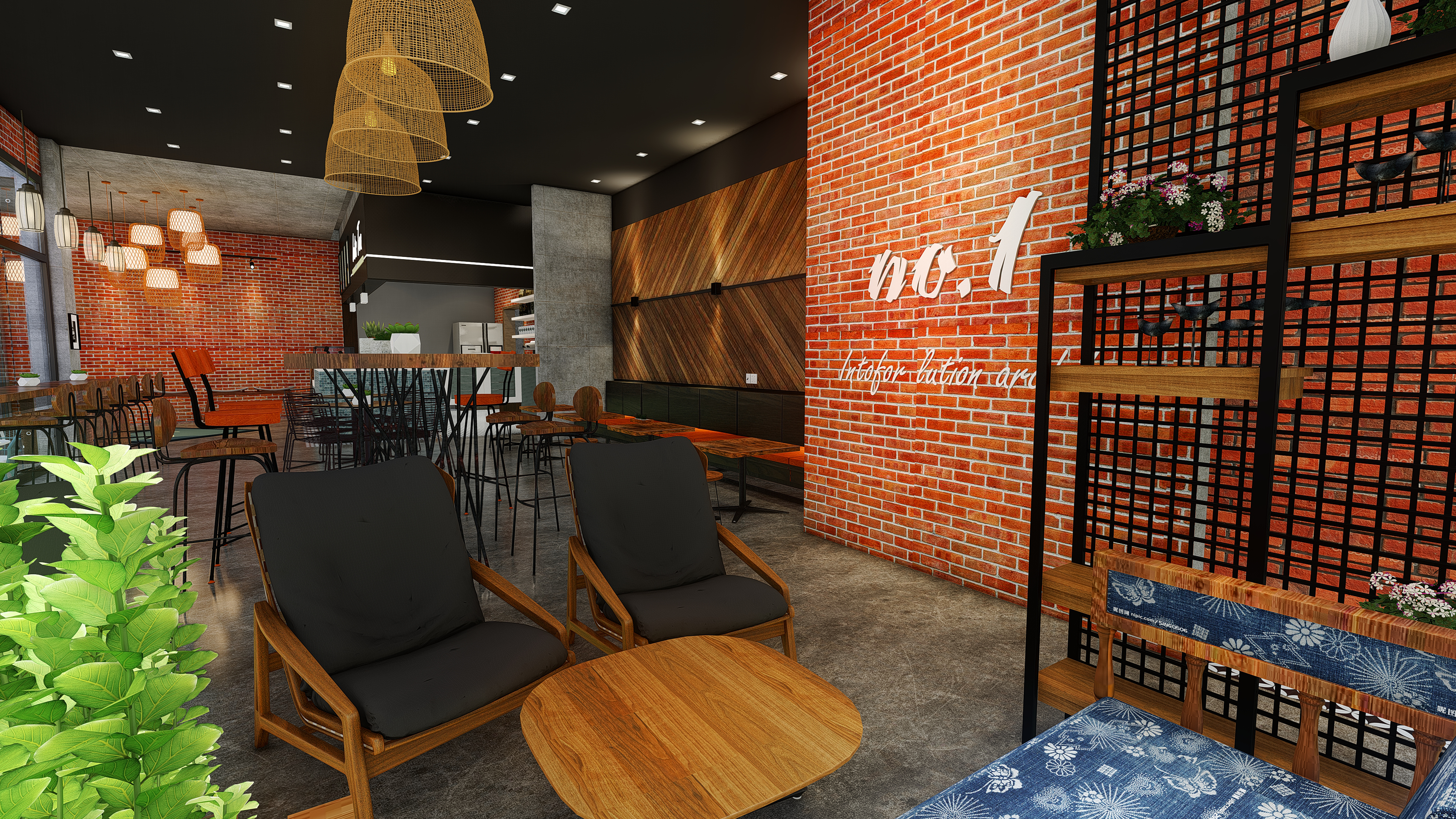 Thiết kế nội thất Cafe tại Hồ Chí Minh Luts Tea 1581502812 8
