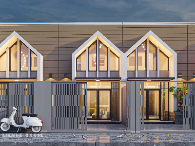 Thiết kế nội thất Nhà Mặt Phố tại Bình Dương Nhà Liên Kế TDM_BD