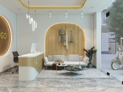 Thiết kế nội thất Spa tại Bắc Ninh Hair Salon Design